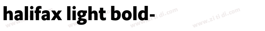 halifax light bold字体转换 halifax light bold字体转换